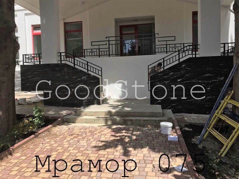 МРАМОР ЧЕРНЫЙ 075